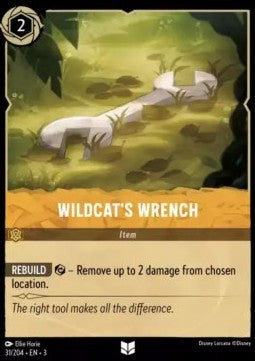 Wildkatz' Schraubenschlüssel 3INK-31 Uncommon Excellent Englisch Foil