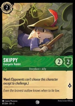 Skippy - Kaninchen mit viel Energie 3INK-87 Common Excellent Englisch Foil