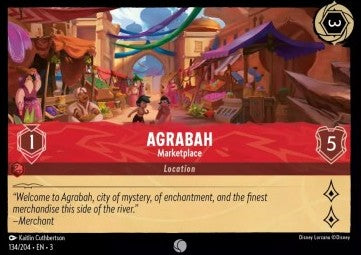 Agrabah - Marktplatz 3INK-134 Common Near Mint Englisch Foil