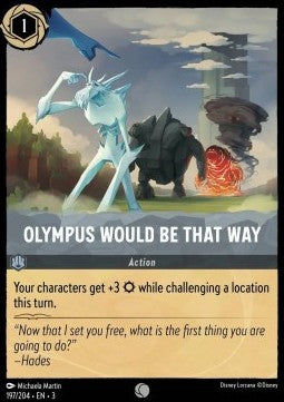 Zum Olymp Geht's Da Lang 3INK-197 Common Excellent Englisch Foil