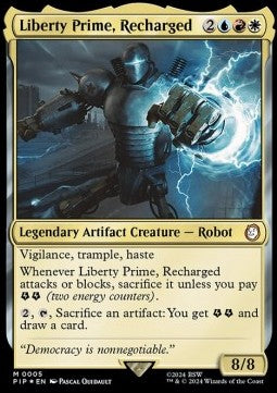 Liberty Prime, Recharged PIP-5 Mythic Near Mint Englisch Foil