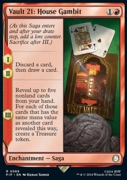 Vault 21: House Gambit PIP-69 Rare Excellent Englisch