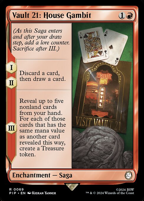 Vault 21: House Gambit PIP-69 Rare Excellent Englisch
