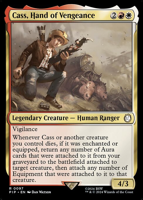 Cass, Hand of Vengeance PIP-97 Rare Near Mint Englisch Foil