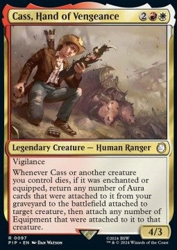 Cass, Hand of Vengeance PIP-97 Rare Excellent Englisch