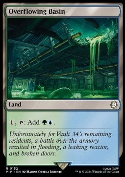 Overflowing Basin PIP-152 Rare Near Mint Englisch Foil