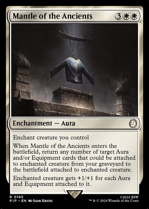 Mantle of the Ancients PIP-165 Rare Near Mint Englisch