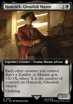 Hancock, Ghoulish Mayor (V.1) XPIP-382 Rare Near Mint Englisch