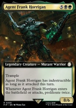 Agent Frank Horrigan (V.1) XPIP-405 Rare Near Mint Englisch Foil