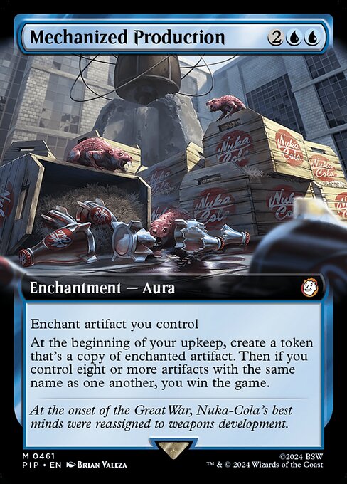 Mechanisierte Produktion (V.1) XPIP-461 Mythic Near Mint Englisch Foil