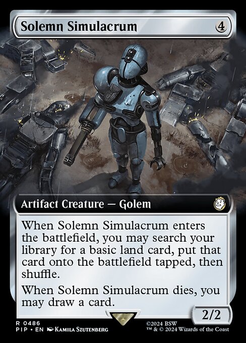 Solemn Simulacrum XPIP-486 Rare Excellent Englisch Foil