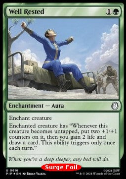 Well Rested XPIP-616 Uncommon Near Mint Englisch Foil