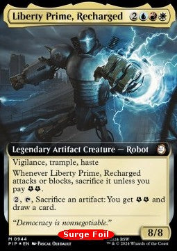 Liberty Prime, Recharged (V.3) XPIP-944 Mythic Near Mint Englisch Foil