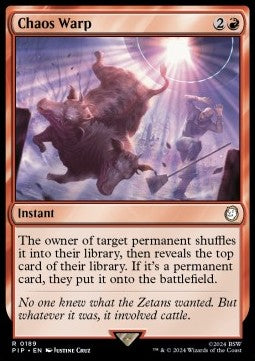 Chaos Warp PIP-189 Rare Near Mint Englisch