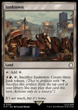 Junktown PIP-150 Rare Excellent Englisch