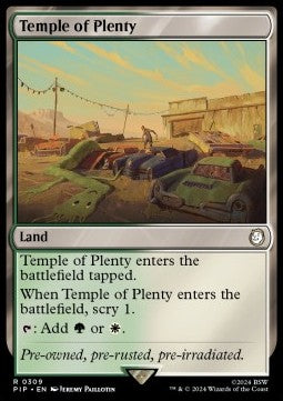 Temple of Plenty PIP-309 Rare Excellent Englisch