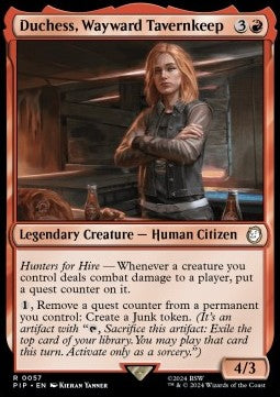 Duchess, Wayward Tavernkeep PIP-57 Rare Near Mint Englisch Foil