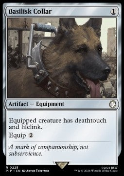 Basilisk Collar PIP-225 Rare Excellent Englisch Foil