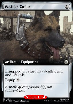 Basiliskenhalsband (V.3) XPIP-1008 Rare Near Mint Englisch Foil