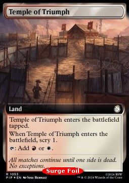 Tempel des Triumphes (V.3) XPIP-1053 Rare Excellent Englisch Foil