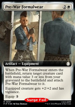 Pre-War Formalwear (V.3) XPIP-897 Rare Near Mint Englisch Foil