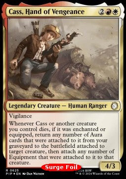 Cass, Hand of Vengeance (V.2) XPIP-625 Rare Near Mint Englisch Foil