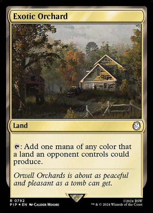 Exotischer Obstgarten (V.2) XPIP-792 Rare Near Mint Englisch Foil