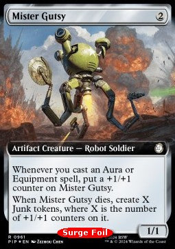 Mister Gutsy (V.3) XPIP-961 Rare Near Mint Englisch Foil
