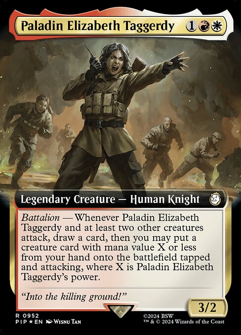 Paladin Elizabeth Taggerdy (V.3) XPIP-952 Rare Near Mint Englisch Foil