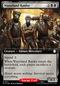 Wasteland Raider (V.3) XPIP-911 Rare Near Mint Englisch Foil