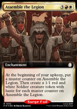 Aufmarsch der Legion (V.3) XPIP-1002 Rare Excellent Englisch Foil
