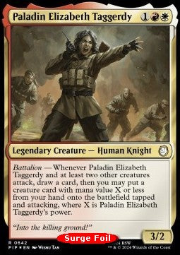 Paladin Elizabeth Taggerdy (V.2) XPIP-642 Rare Near Mint Englisch Foil