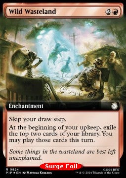 Wild Wasteland XPIP-924 Rare Near Mint Englisch Foil