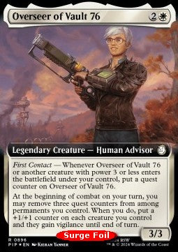Overseer of Vault 76 (V.3) XPIP-896 Rare Near Mint Englisch Foil