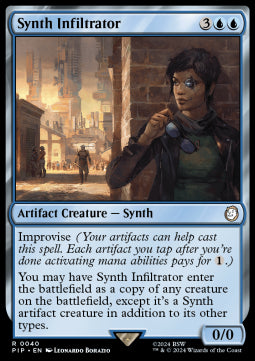 Synth Infiltrator PIP-40 Rare Near Mint Englisch