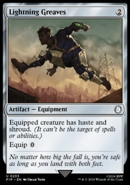 Beinschienen des Blitzes PIP-233 Uncommon Near Mint Englisch Foil