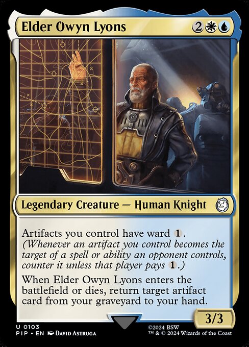 Elder Owyn Lyons PIP-103 Uncommon Excellent Englisch