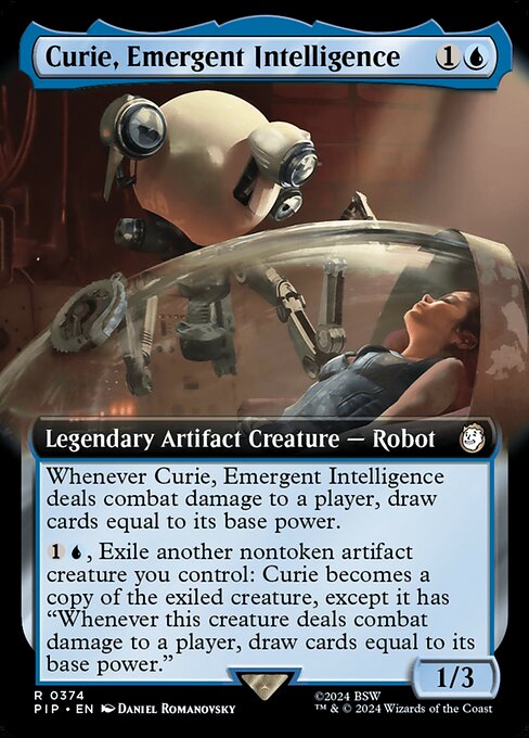 Curie, Emergent Intelligence (V.1) XPIP-374 Rare Excellent Englisch Foil