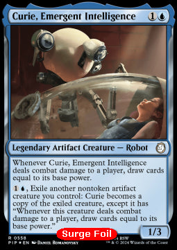 Curie, Emergent Intelligence (V.2) XPIP-558 Rare Near Mint Englisch Foil