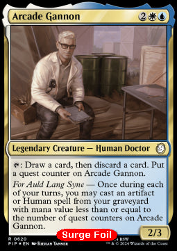 Arcade Gannon (V.2) XPIP-620 Rare Excellent Englisch Foil