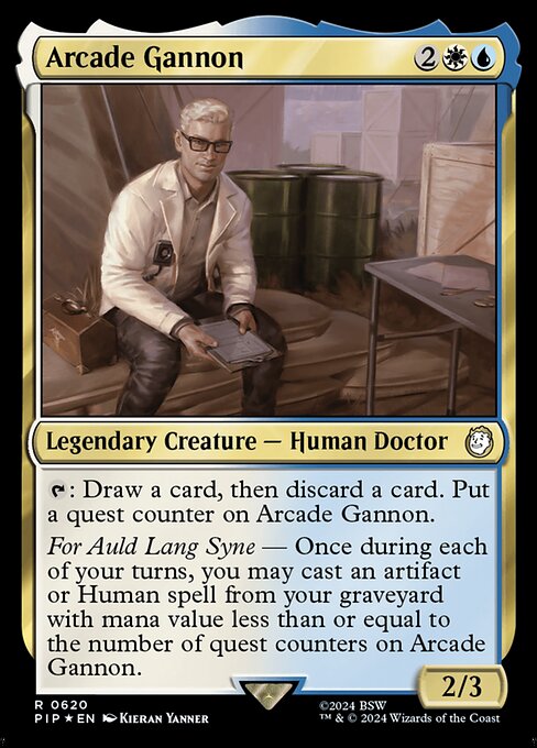 Arcade Gannon (V.2) XPIP-620 Rare Excellent Englisch Foil