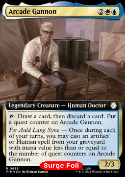 Arcade Gannon (V.3) XPIP-935 Rare Near Mint Englisch Foil