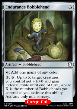 Endurance Bobblehead (V.1) XPIP-660 Uncommon Near Mint Englisch Foil