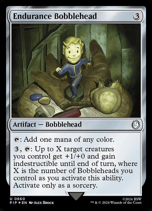 Endurance Bobblehead (V.1) XPIP-660 Uncommon Near Mint Englisch Foil
