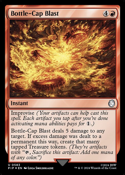 Bottle-Cap Blast XPIP-583 Uncommon Excellent Englisch Foil