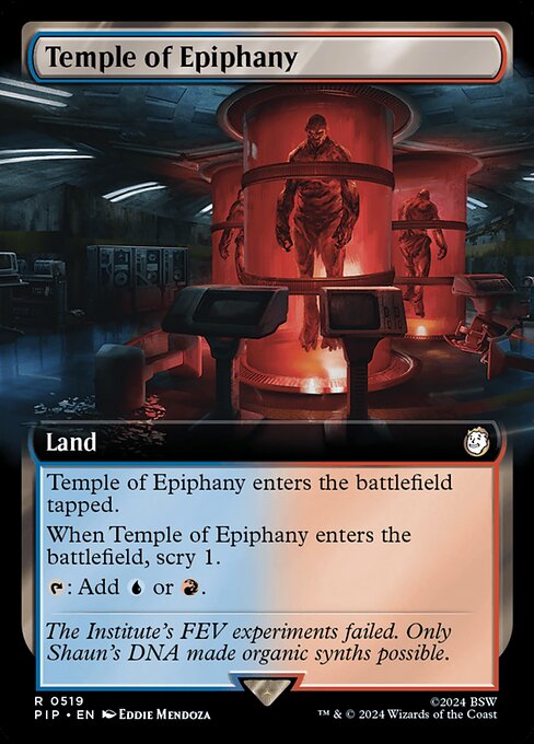 Tempel der Eingebung (V.1) XPIP-519 Rare Near Mint Englisch