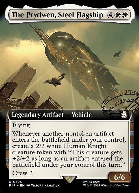The Prydwen, Steel Flagship (V.1) XPIP-370 Rare Near Mint Englisch Foil
