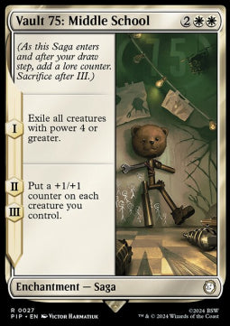 Vault 75: Middle School PIP-27 Rare Near Mint Englisch Foil