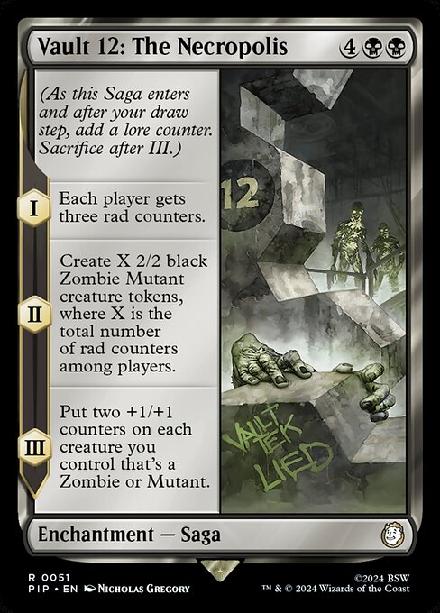 Vault 12: The Necropolis PIP-51 Rare Excellent Englisch
