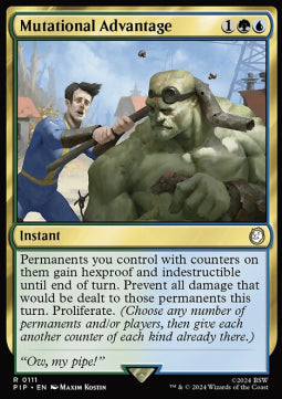 Mutational Advantage PIP-111 Rare Near Mint Englisch Foil